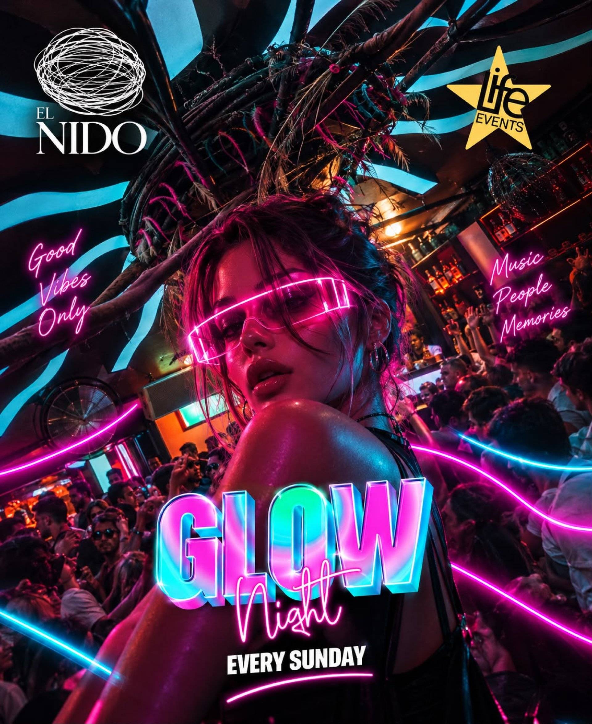 Glow Night – official poster
